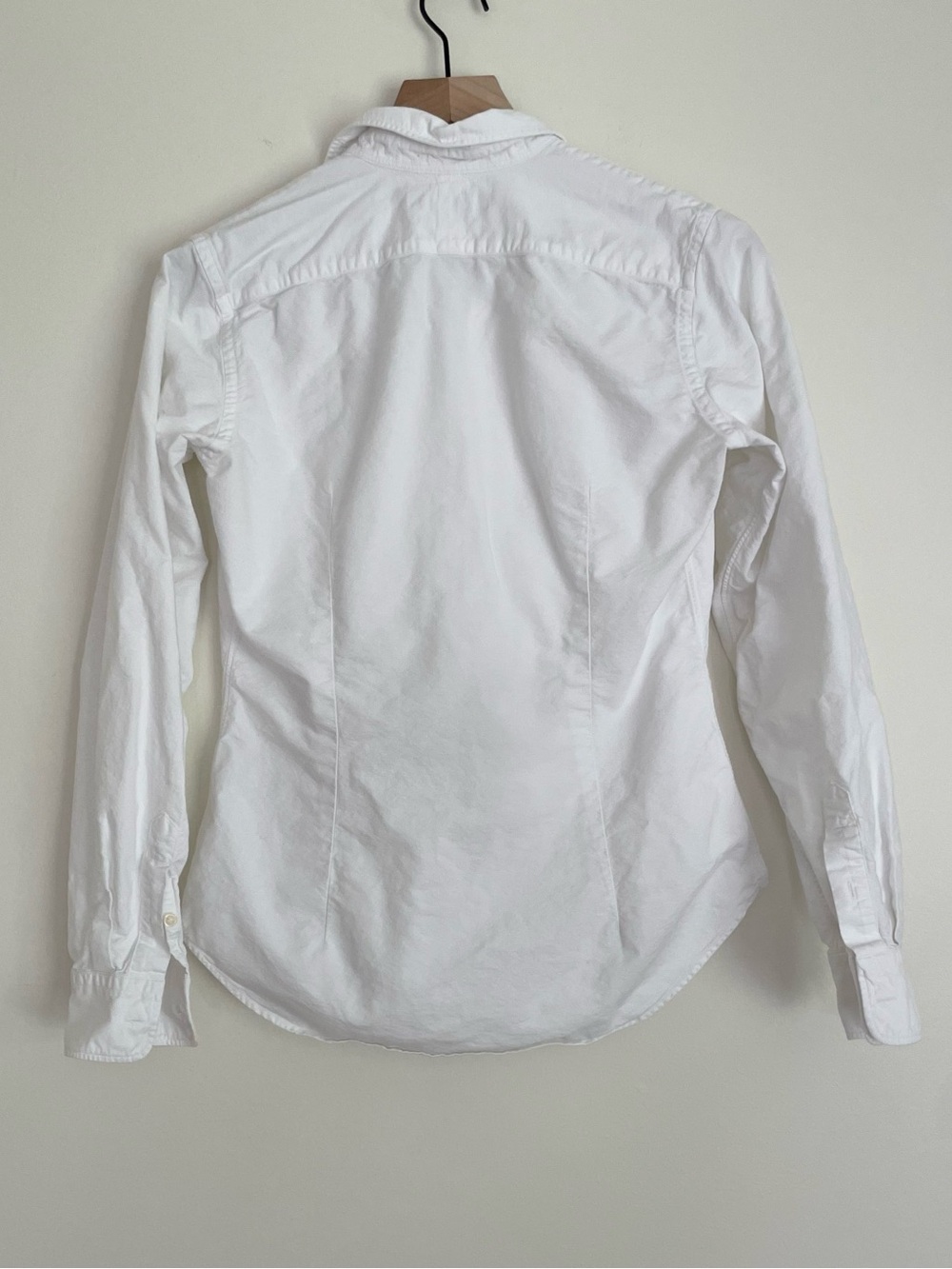 Ralph Lauren White Slim Fit Oxford Shirt - Picture 6 of 7